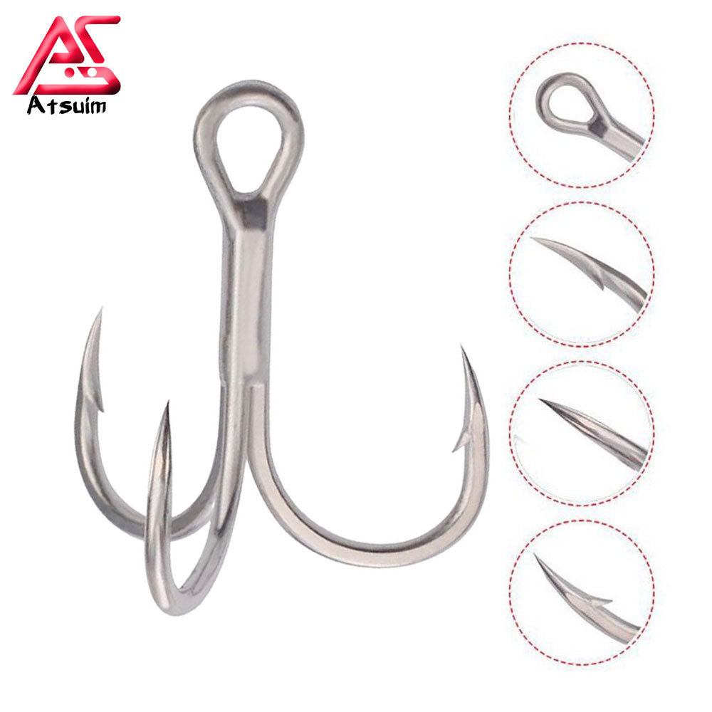 Fishing Hook Assortment - Como 100 pçs ganchos agudos 4x