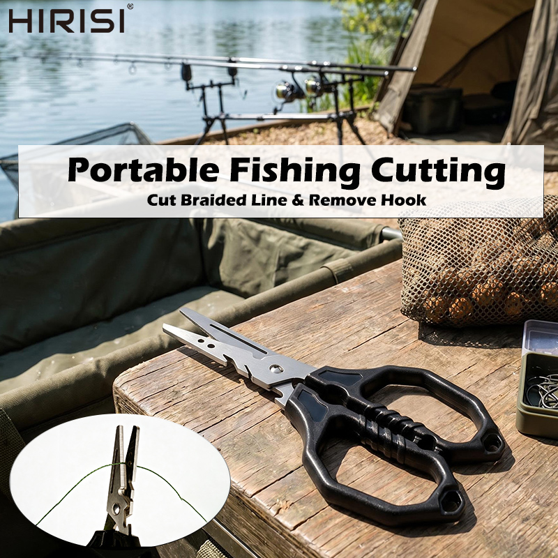 Fishing Hook Remover - Tesoura de Pesca Multifuncional em Aço