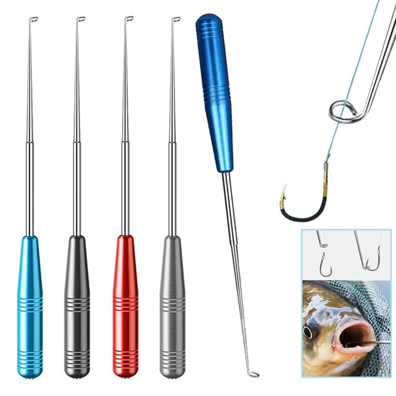 Fishing Hook Offset - Extrator de segurança de aço inoxidável,