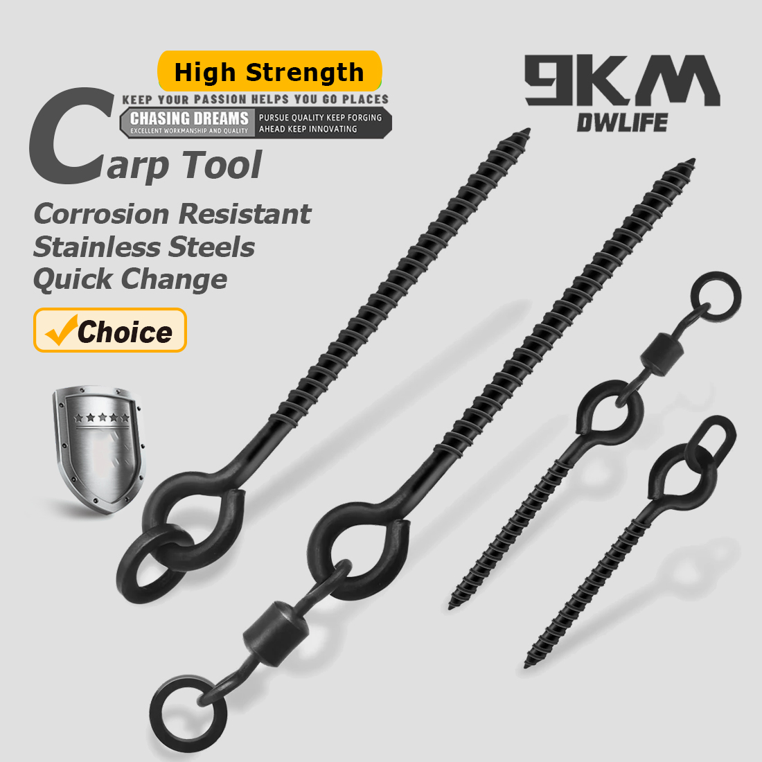 Parafuso para pesca de carpa,  - Fishing Hook Assortment avaliação e preço