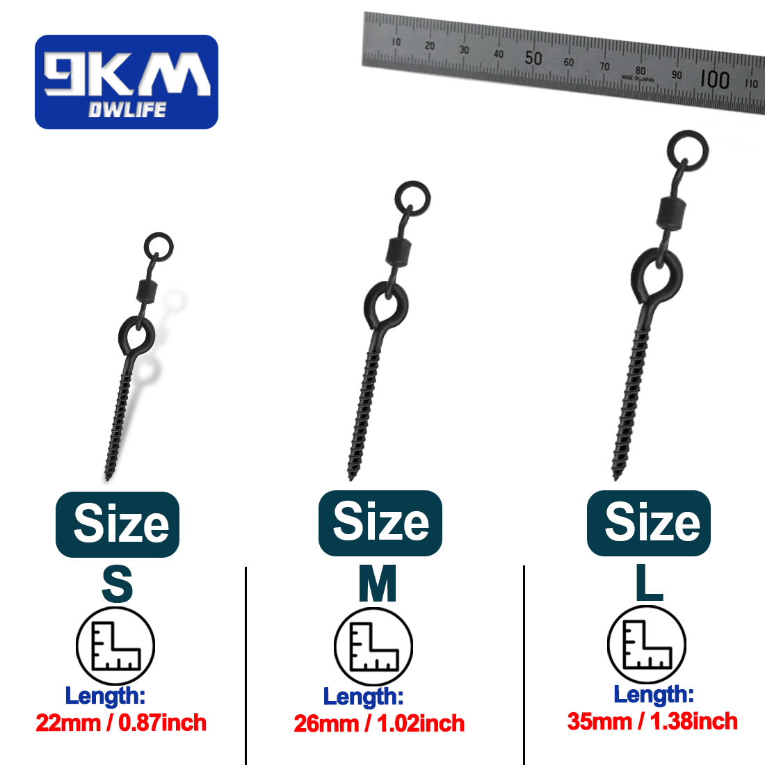 Parafuso para pesca de carpa,  - Fishing Hook Assortment avaliação e preço