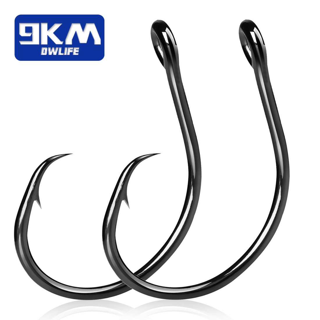 9KM 25-50 Peças Anzóis Circula - Fishing Hook Offset avaliação e preço