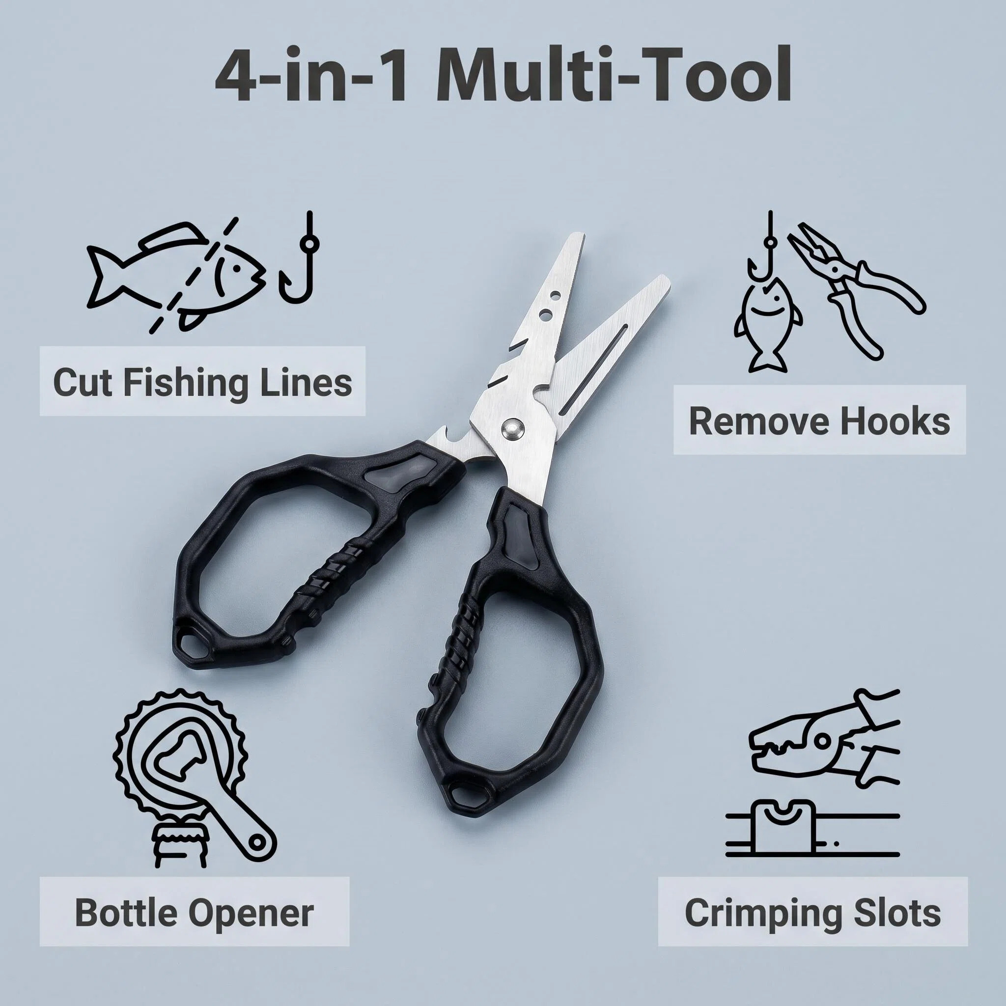Tesoura de Pesca Multifunciona - Fishing Hook Remover avaliação e preço