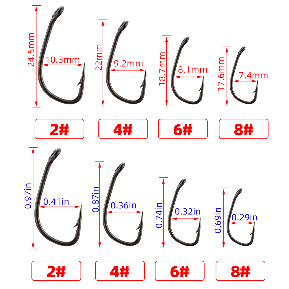 30 peças gancho de peixe farpa - Fishing Hook Assortment avaliação e preço