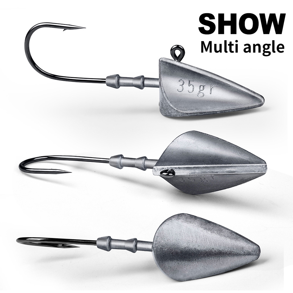 Anzóis de Cabeça Triangular WO - Fishing Hook Offset avaliação e preço