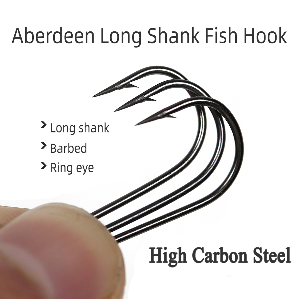ICERIO 100PCS 16 #   - 3/0 Has - Fishing Hook Offset avaliação e preço