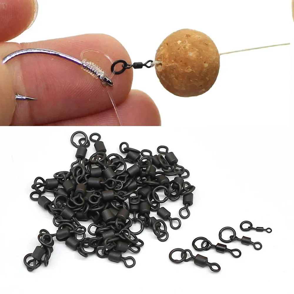 50 unidades de anzol giratório - Fishing Hook Size avaliação e preço