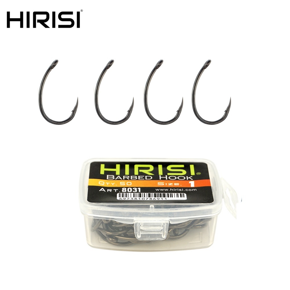 Hirisi 50 peças de anzóis farp - Fishing Hook Assortment avaliação e preço