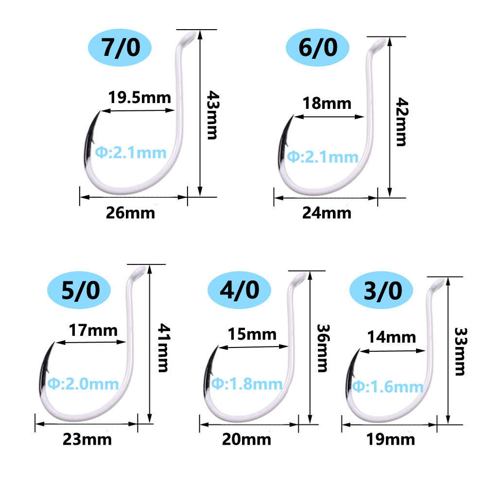 Luminous Octopus Beak Hook, Of - Fishing Hook Assortment avaliação e preço
