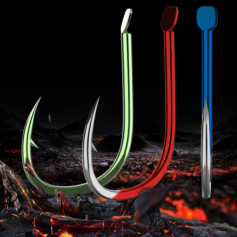 50 pçs ganchos de pesca plana  - Fishing Hook Assortment avaliação e preço